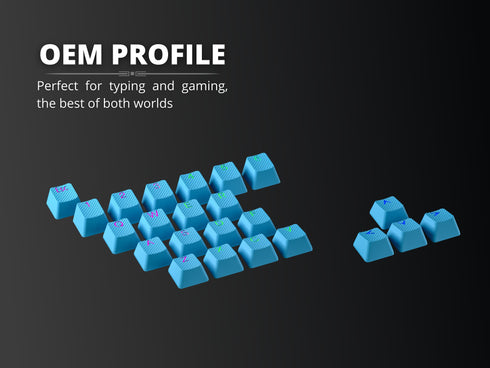 Teclas de Goma TPR - 23 Teclas