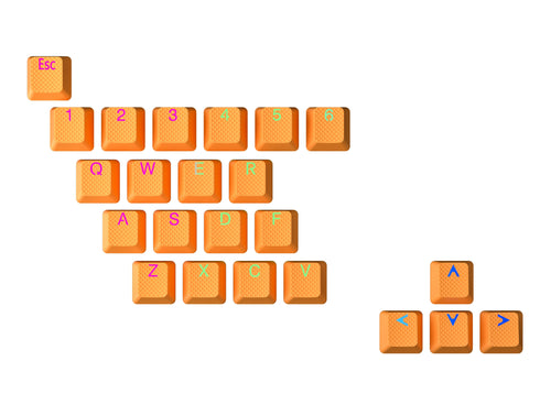 Teclas de Goma TPR - 23 Teclas