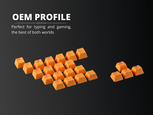 Teclas de Goma TPR - 23 Teclas