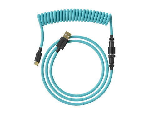 Coiled Keyboard Cable | 5-Pin Aviator Connector - Ranked