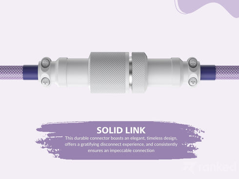 Coiled Keyboard Cable | 5-Pin Aviator Connector - Ranked