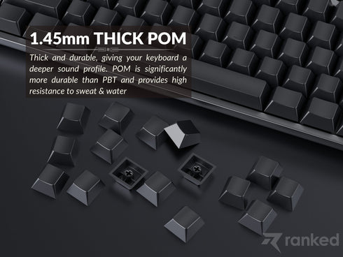 POM Jelly Keycaps (169 Keys) - Ranked