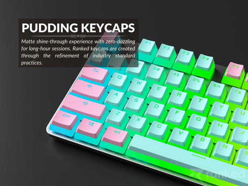 Pudding Keycaps v2 (145 Keys ) - Ranked