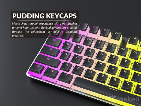 Pudding Keycaps v2 (145 Keys ) - Ranked